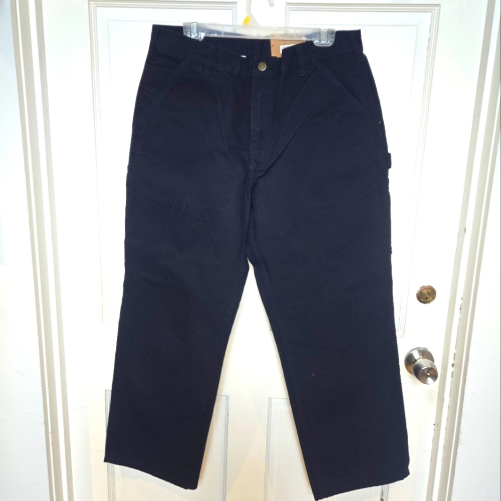 Carhartt 36W"x30L" Dungaree Dark Navy,